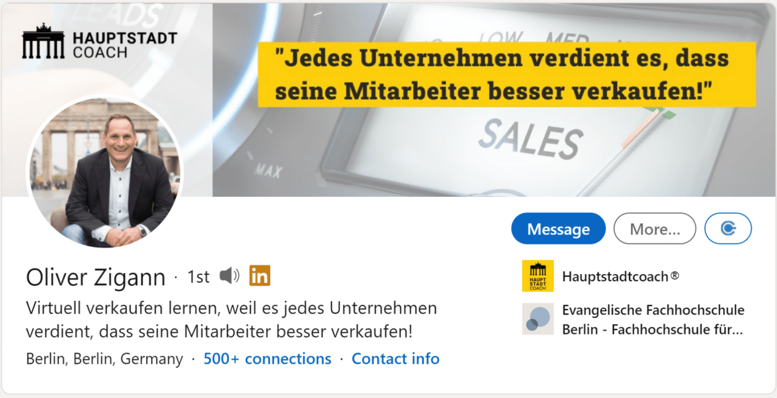 Tipps Beispiele Linkedin Profil Slogan Richtig Gemacht